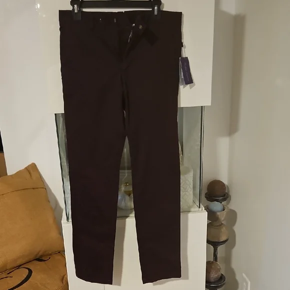 Ralph Lauren MEN Dark Burgundy Chinos