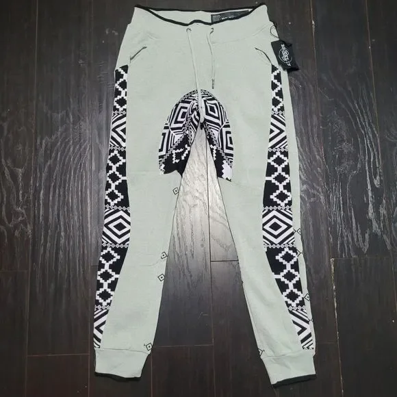 NWT Brooklyn Standard Joggers L (34Wx31L) Adult Fleece Drawstring Slim G…