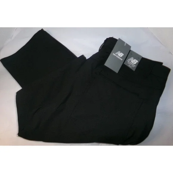NEW‎ BALANCE MENS TECH PANTS~BLACK~36X32~NWT