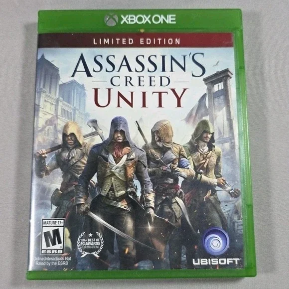 Assassins Creed Unity Limited Edition Microsoft Xbox One 2014 TESTED‎