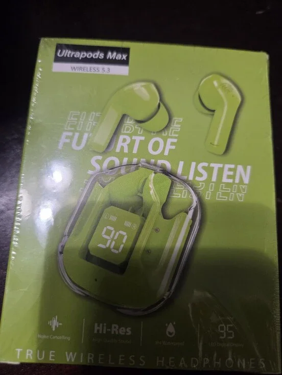 Wireless Earbuds - Lime Green