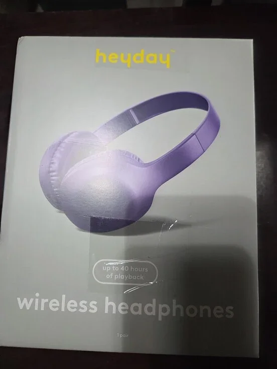 heyday Wireless Headphones - Purple