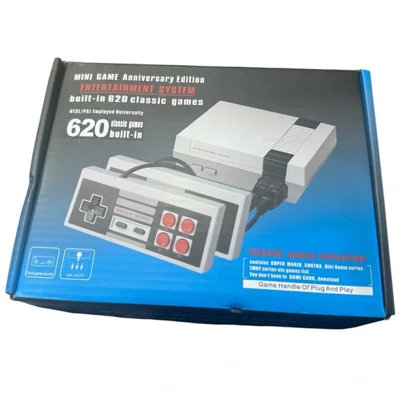 Anniversary Edition Mini Game Console with 620 Built-in Games - New in‎ Box.