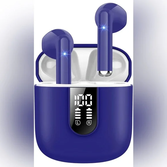 Jesebang BD86 True Wireless Earbuds, Bluetooth, Touch Control, LED Display