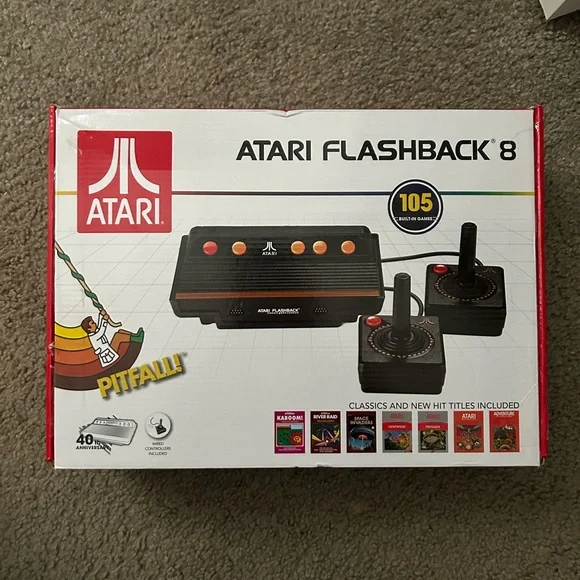 Atari Flashback 8 Classic Game Console - Black