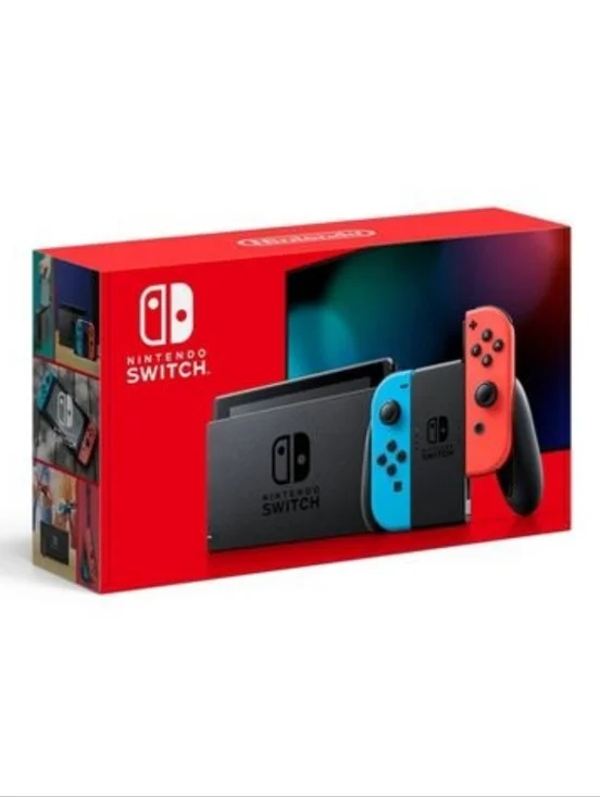 Nintendo Switch Console with Blue and Red Joy-Con NWT