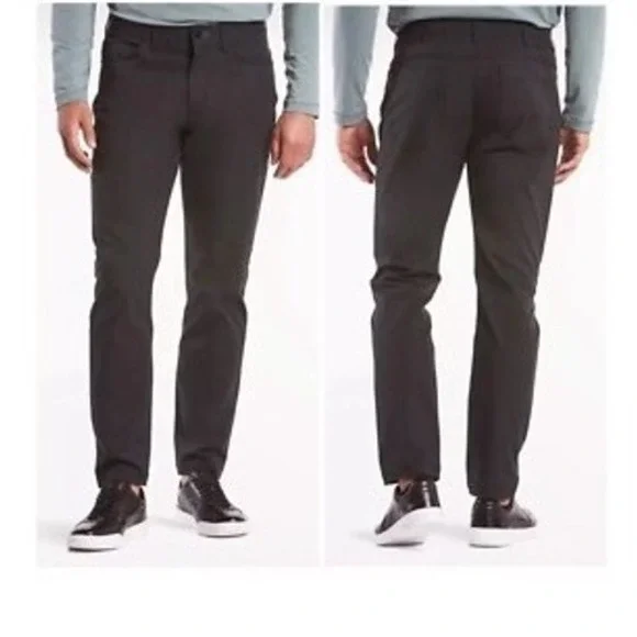 Public Rec Workday Pants Sz 38x32 Black Technical Stretch Office Career Mens