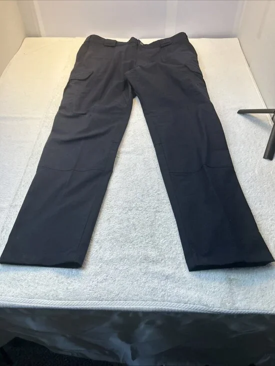 2 Pair Uniform Pants Men 38x34 Front/Side Pockets Excellent Condition 2 Brands