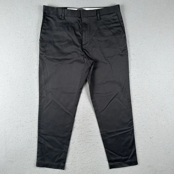 Banana Republic Mason Athletic Tapered Fit Rapid Movement Pants 35x30 Dark Gray