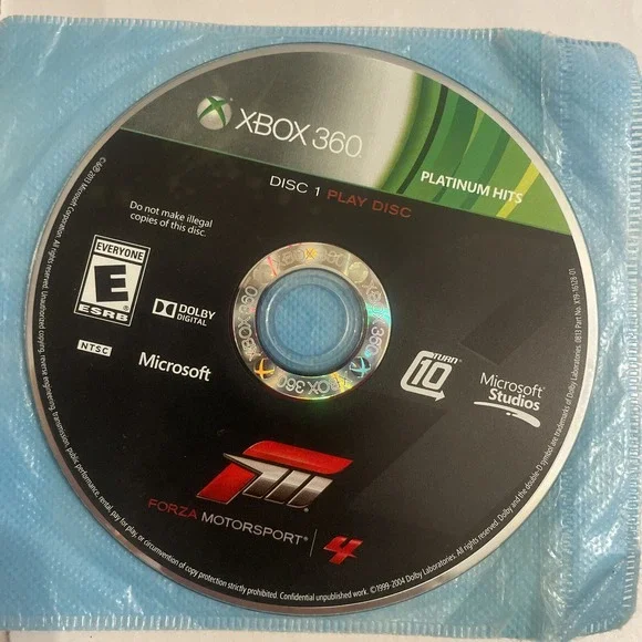 Xbox360 Forza Motorsport 4 Untested Platinum Hits‎