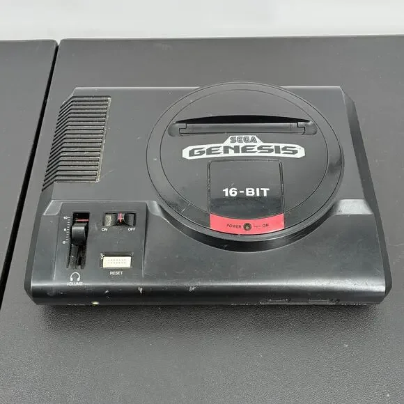 VTG Sega Genesis Model 1601 16-Bit Console System Vintage Retro Gaming Untested