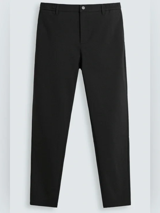 Zara Black Slim Fit Trousers