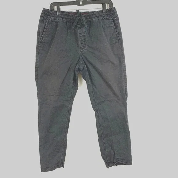 Vans Range Elastic Loose Jogger Pants Mens Large Gray Skate Casual Chino