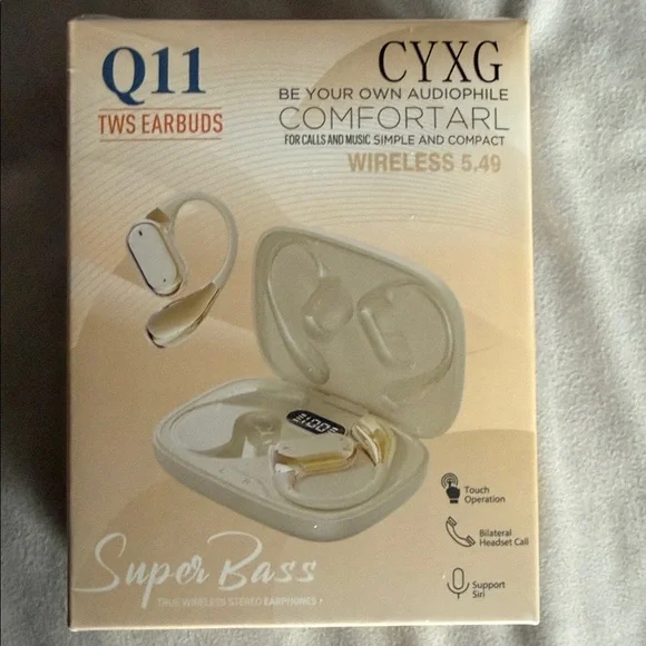 Q11 Wireless Earbuds - Cream