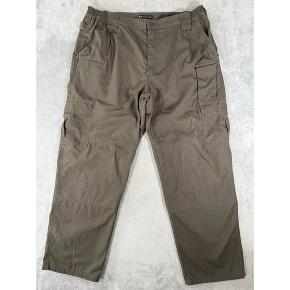 511 Tactical‎ Pants Mens 40x30 Brown Taclite Pro Cargo Ripstop