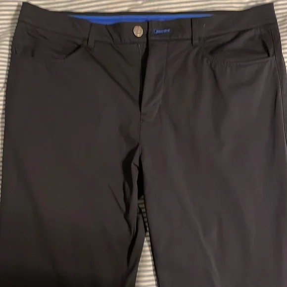 Twillory Black Dress Pants Men’s 36x30 Performance Stretch Travel Office