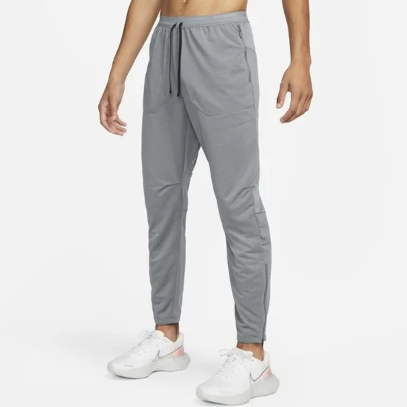 Nike Phenom Elite Dri-FIT Knit Running Pants Mens XXL Gray Gym Athletic Training