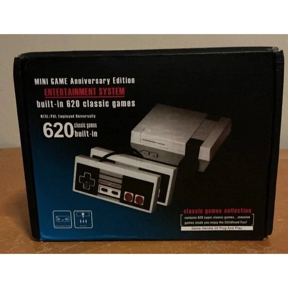 Mini Game Anniversary Edition Entertainment System: 620 Classic‎ Retro Games!