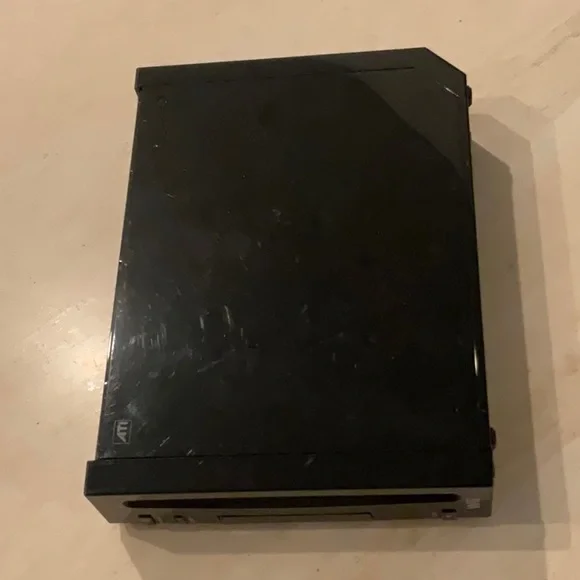 Nintendo Wii Console For Parts Or Repair Not Working Model RVL-001 Broken Black