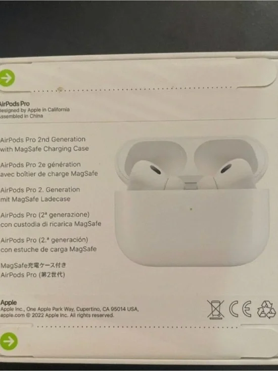 Apple AirPods Pro 2nd Generation Earbuds - White