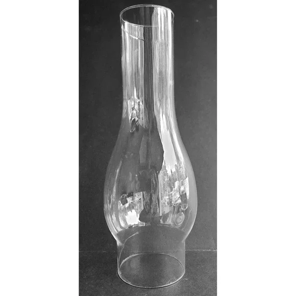 Vintage Style Clear Glass Oil Lamp Chimney Replacement 10