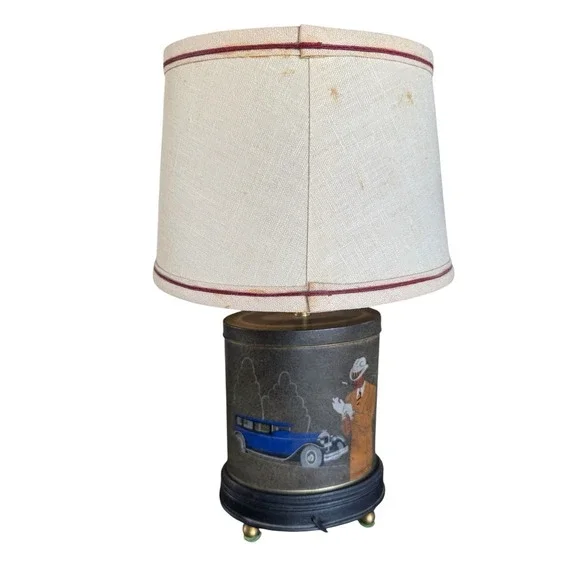 Vintage Reproduction Vintage Tin Lamp