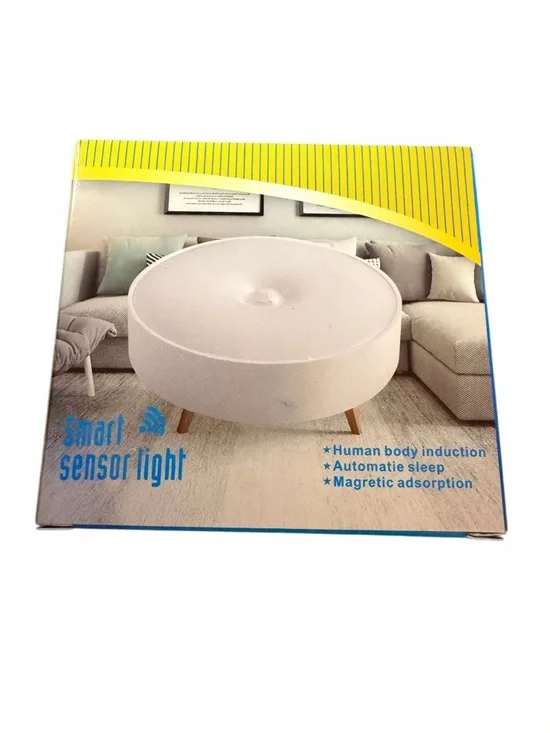 NEW(Set of 3)Rechargeable Smart Sensor LED Puck Lights-Magnetic & Motion Sensing