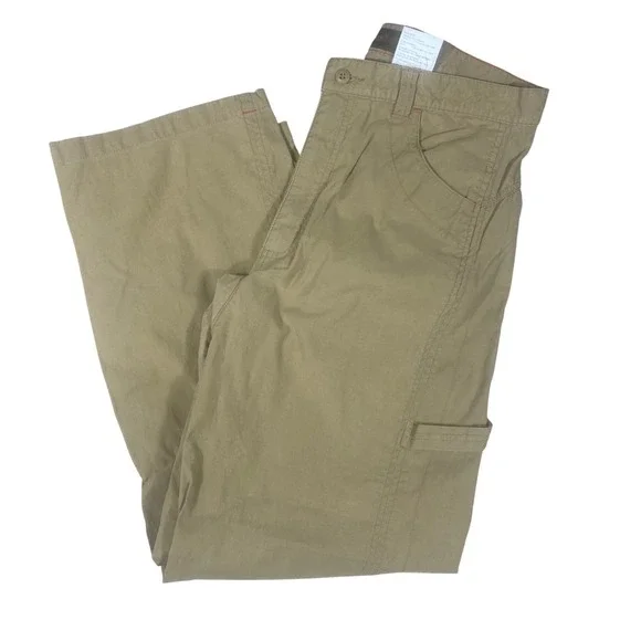 Timberland Mens 34*Tan Khaki Carpenter Utility Workwear Pants Y2K VTG Gorpcore