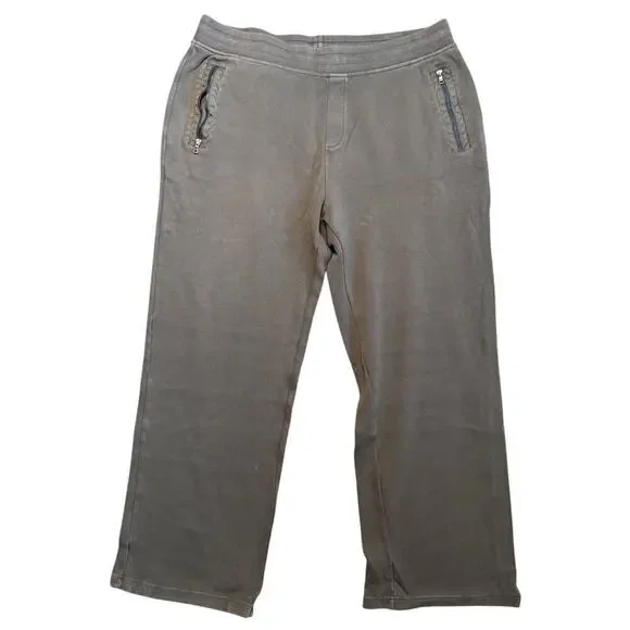 A/X Armani Exchange Olive Green Straight Leg Sweatpants Men's Size XL