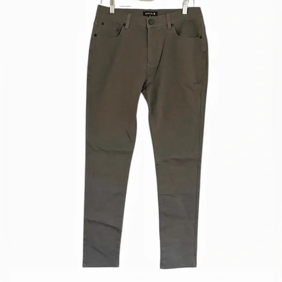 Origin Apparel Men’s Gray Canvas Tapered Pants Size 30 X 32 NEW with tags