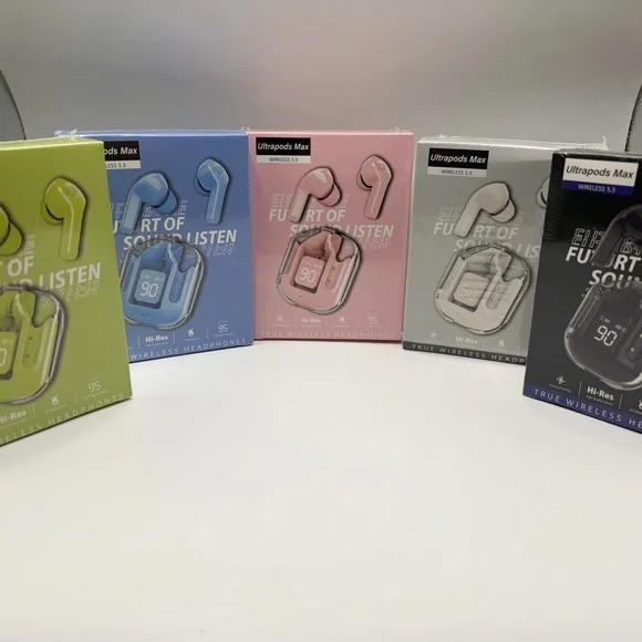 True Wireless Headphones - Multiple Colors