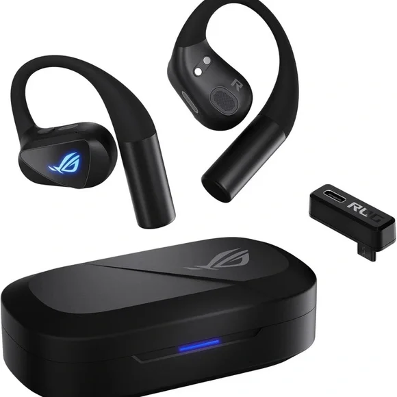 ASUS Black Wireless Gaming Earbuds with Charging Case