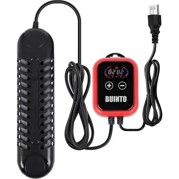 Buinto Fish Tank, Aquarium, Small Pond Heater. 800W, 1200W Double-Tube Heating