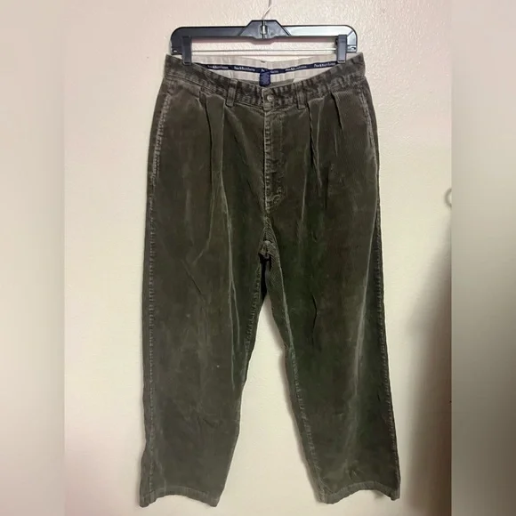Ralph Lauren Olive Corduroy Trousers
