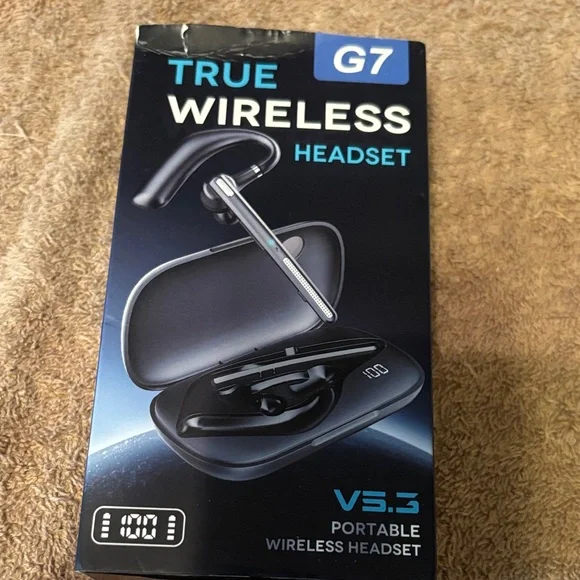 True Wireless Headset - Black