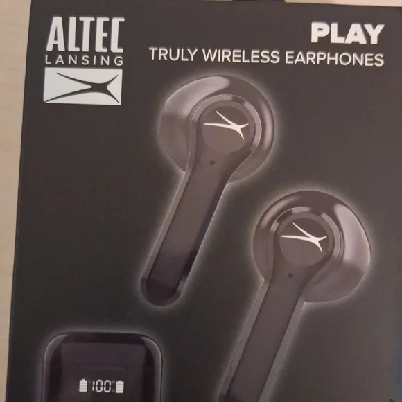 Black Wireless Earphones