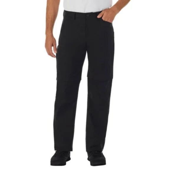 Eddie Bauer Men's Convertible Pant in black