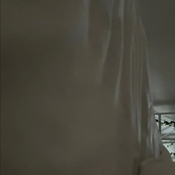 White Pleated Fabric