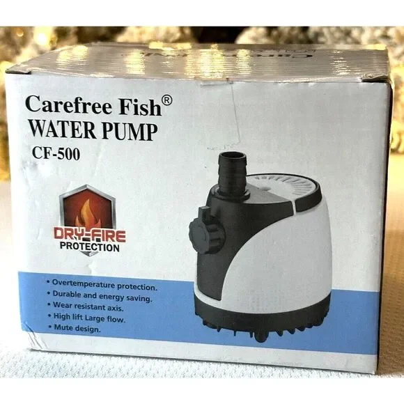 Carefree Fish Water Pump CF-500 Dry-Free Protection
