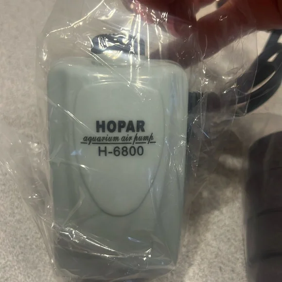 HOPAR aquarium water pump NEW IN BAG H-6800 with hose and filters