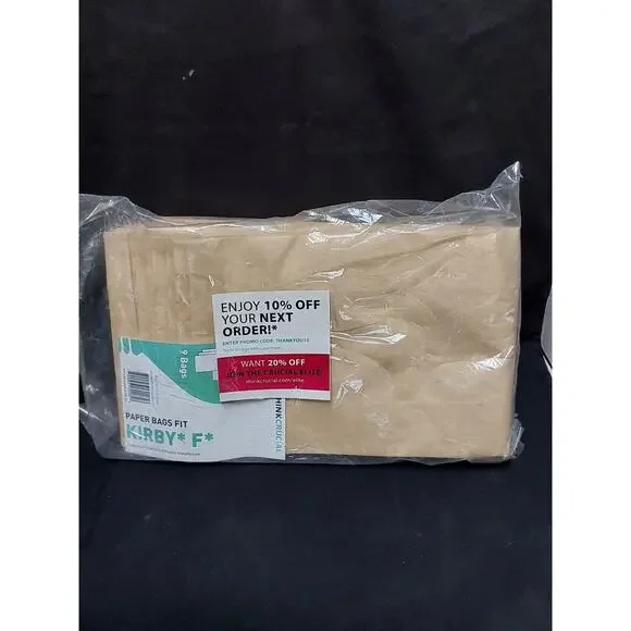 Kirby style F Vacuum bags New in package count of 9
