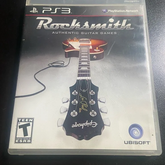Rocksmith PS3 Game by Ubisoft Sony Play Station 3 Tested (B1)