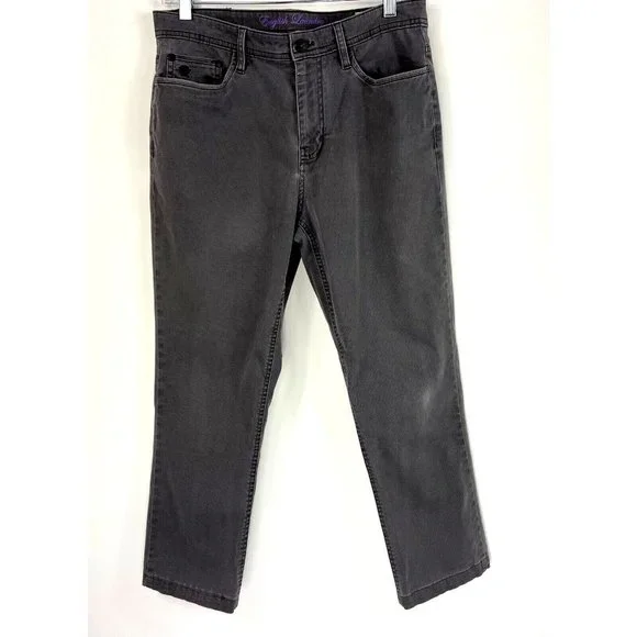 English Laundry Mens Jeans Size 32x30 Gray Walker‎ Pants Micro Dot Chino