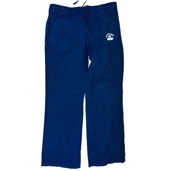 Nike Athletic Dept Y2K Track Pants Men's‎ L Black Cotton Drawstring