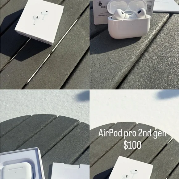 Apple Wireless Earbuds with Charging Case - White