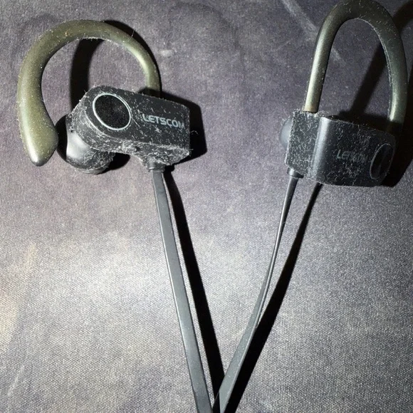 Letscom Wireless Earbuds Black