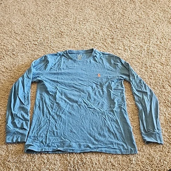 Polo Ralph Lauren long sleeve T shirt, blue, size S