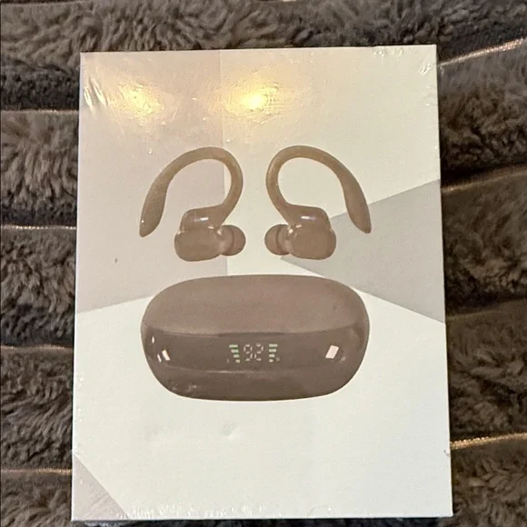 Wireless Earbuds with Charging Case - Black