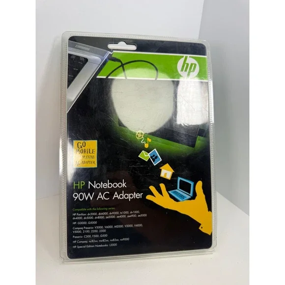 HP Notebook 90W AC Adapter Laptop Charger 19V New