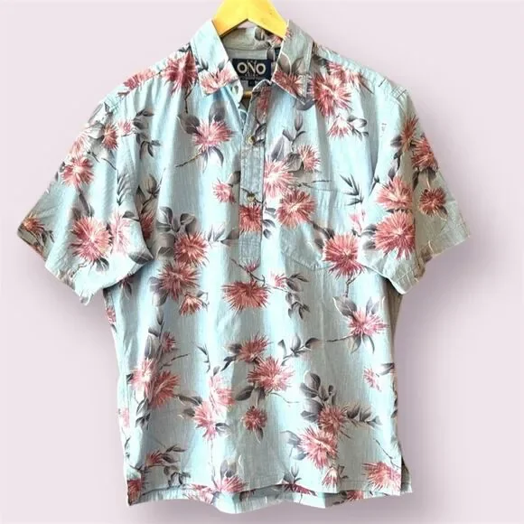 LIBERTY HOUSE The ONO Shirt Vintage Reverse Print Hawaiian Shirt